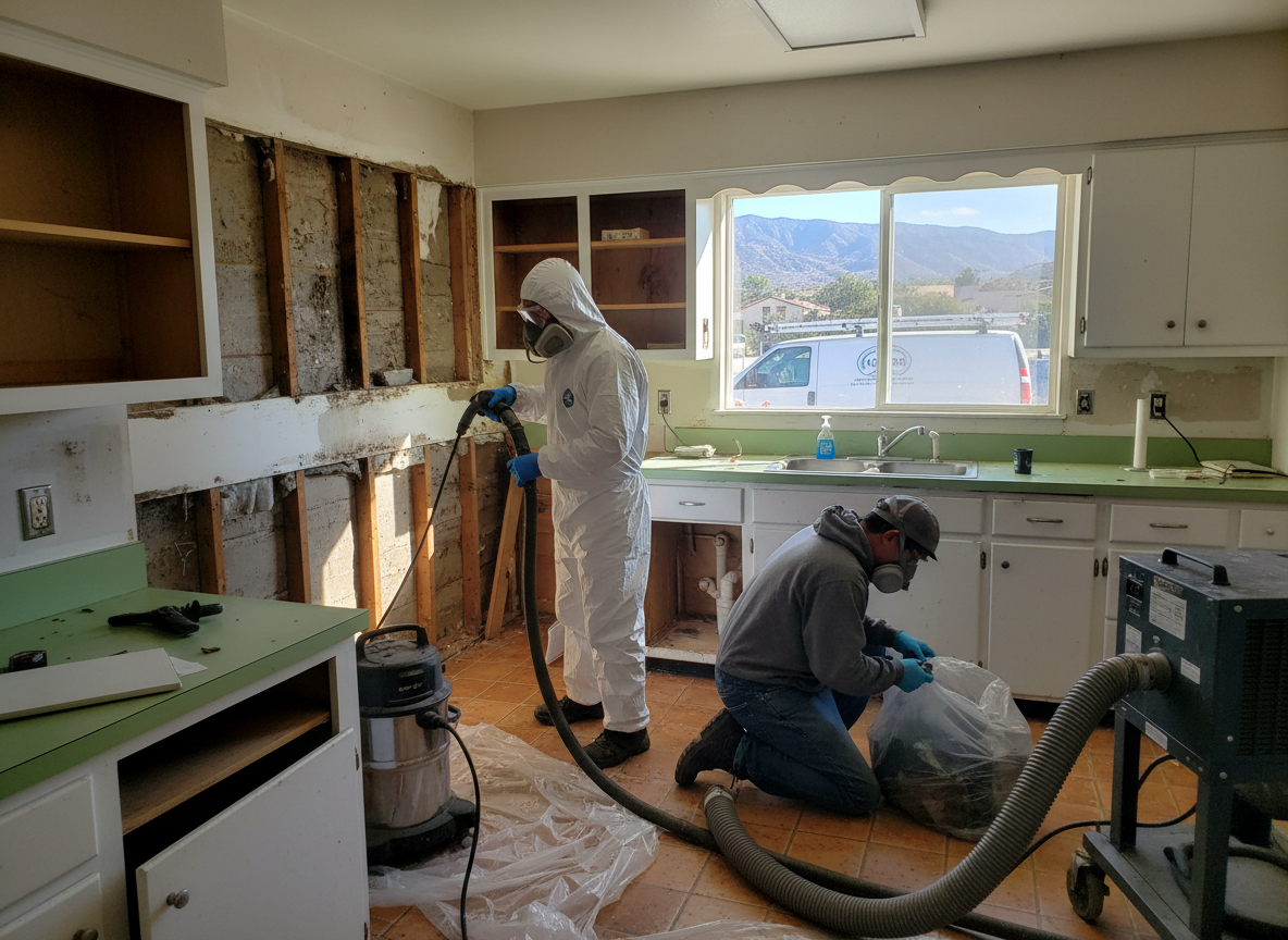 Removing Mold From Sunland Kitchens After Plumbing Leaks