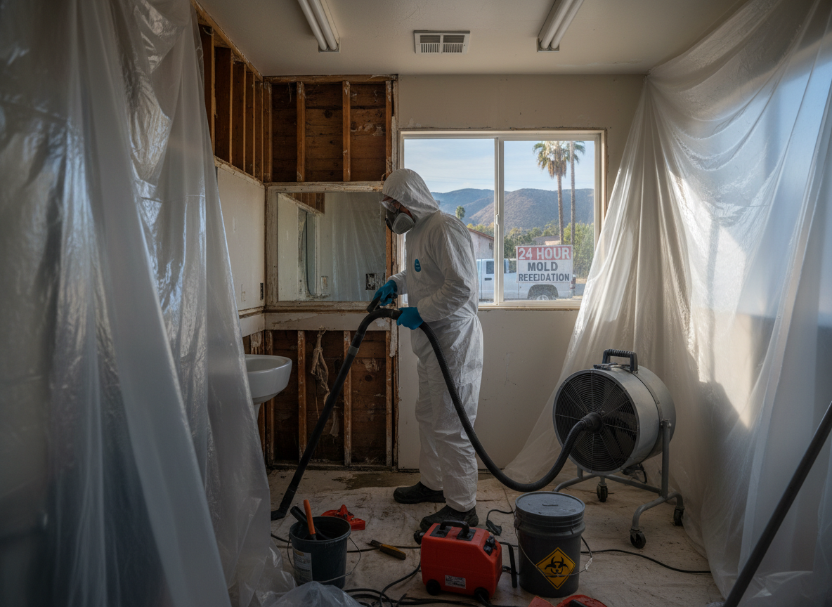24 Hour Mold Removal in Sunland, CA