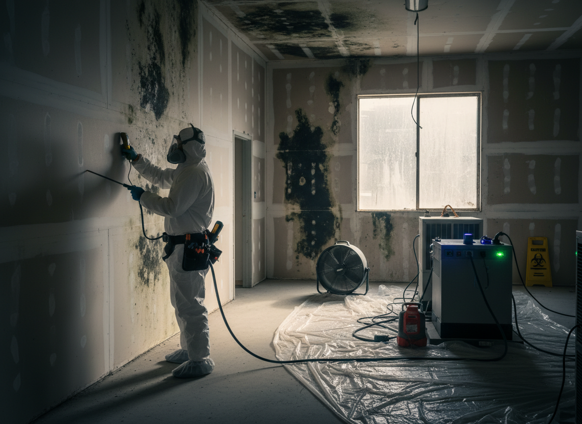 Commercial Mold Inspection in Sunland, CA