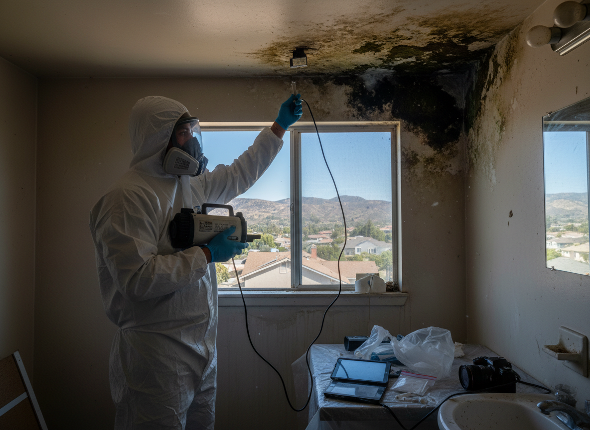 Mold Spore Testing in Sunland, CA