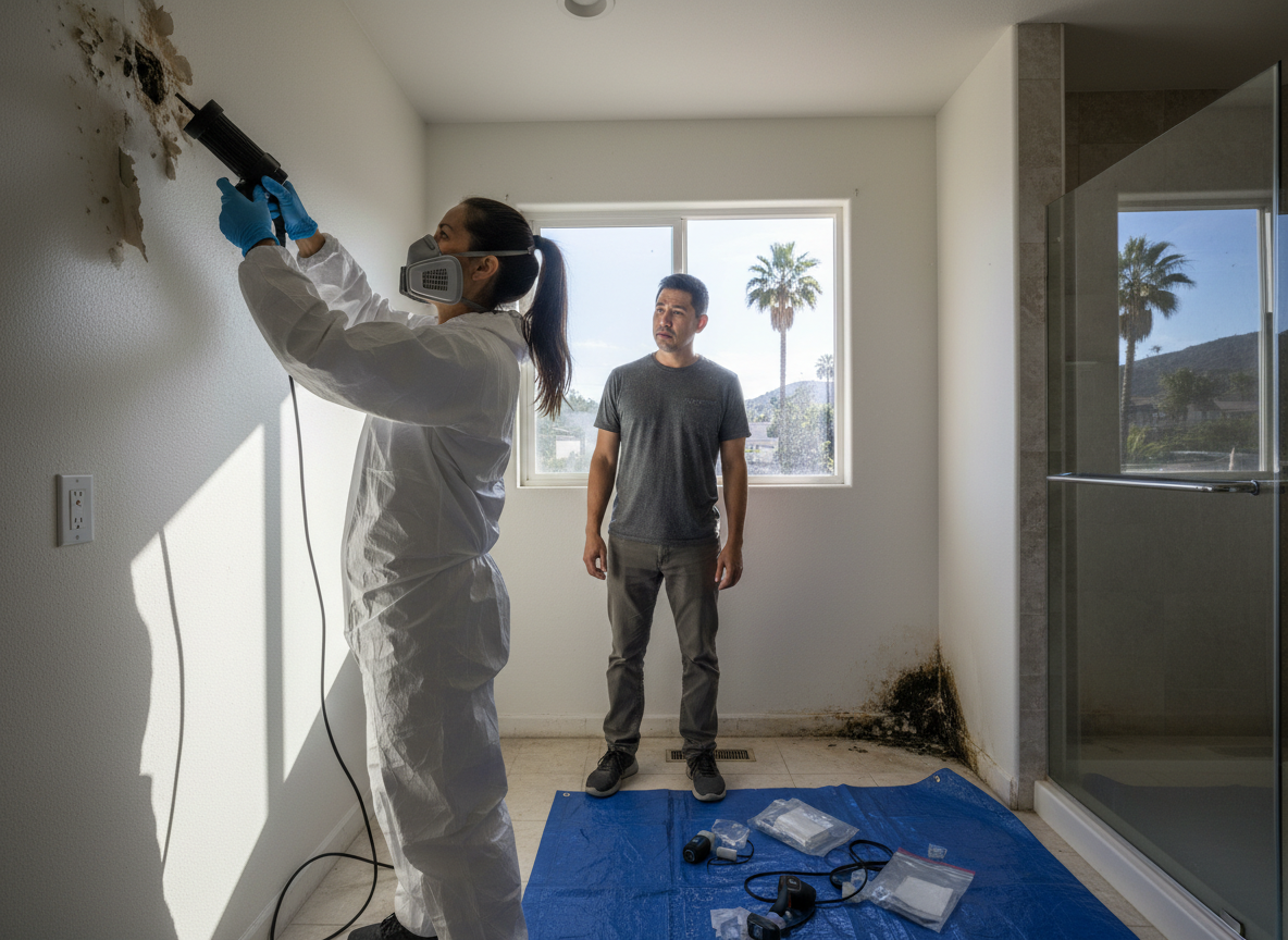 Residential Mold Testing in Sunland, CA